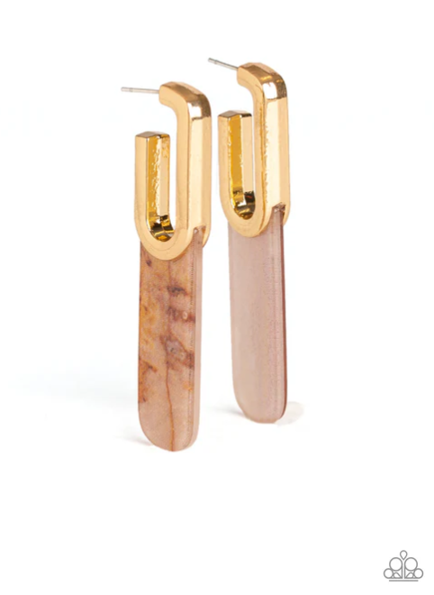 ♥ HAUTE Off The Press - Multi ♥ Earrings