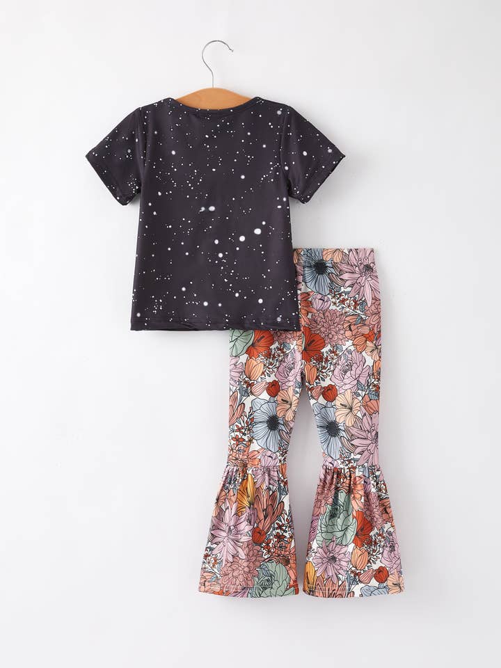 Girls Western Flora Print