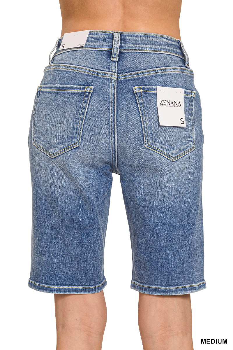 High Waisted Bermuda Short Pants